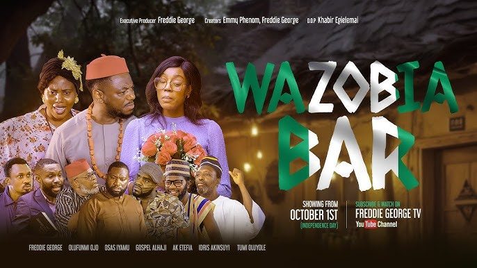 Wazobia Bar — title card for the film produced with Freddie George TV